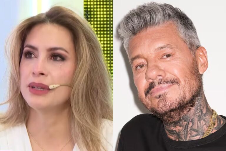 Milett Figueroa emocionada durante entrevista sobre su separación de Marcelo Tinelli