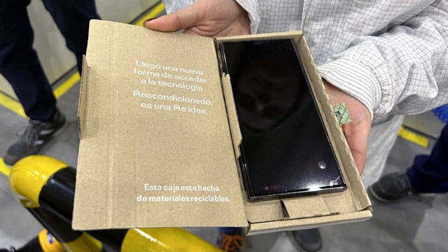 Celulares reacondicionados de alta gama en outlet Ferbi