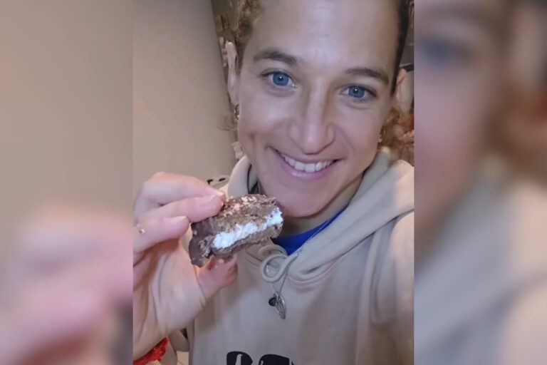 Alfajor saludable de Paula Pareto con garbanzos y yogur griego