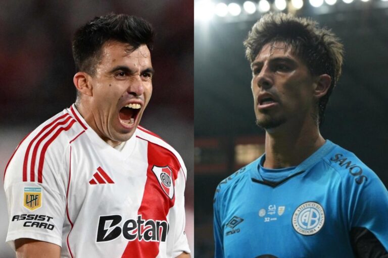Estadio Mario Alberto Kempes de Córdoba albergando la final de fútbol entre River y Belgrano