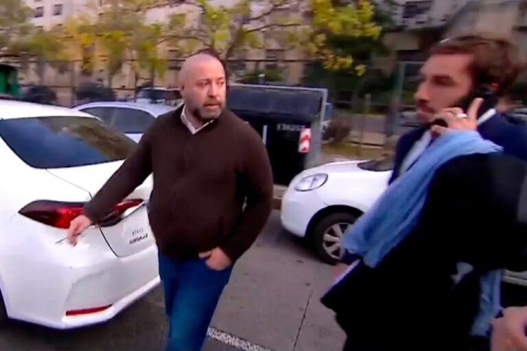 Spagnuolo sale de Comodoro Py sin declarar sobre audios de corrupción