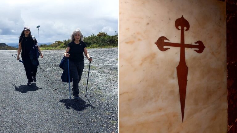 Peregrinos en el Camino de Santiago