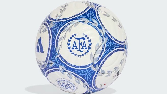 Pelota oficial de fútbol argentino Argentum Gambeta de Adidas