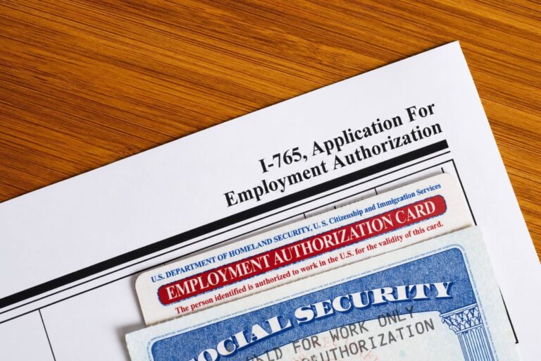 Formulario I-765 de Uscis para solicitar permiso de trabajo en Florida