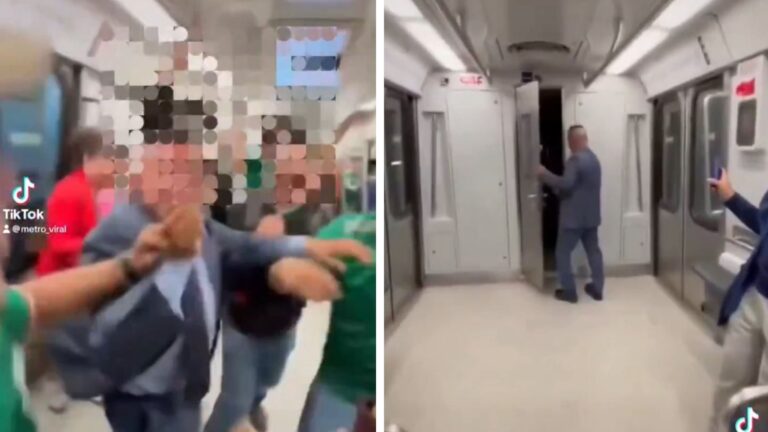 Conductor del Metro CDMX abandona cabina durante festejos por triunfo de México ante Corea