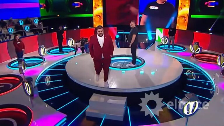 Darío Barassi en el estudio de Ahora Caigo