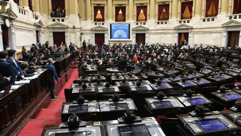 Sesión de la Cámara de Diputados de Argentina