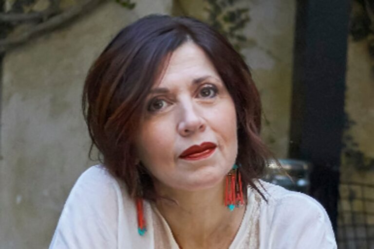 Patricia Piccolini en un evento editorial