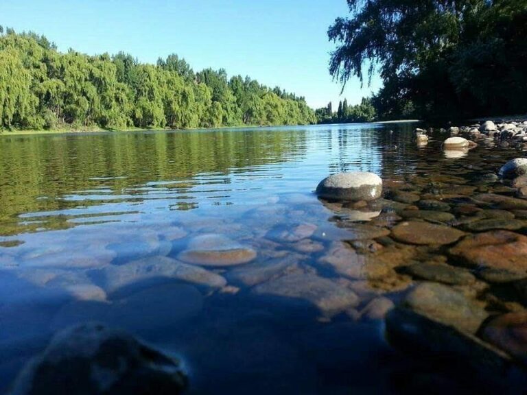 Cuerpo de un hombre flotando en el río Negro en Cipolletti