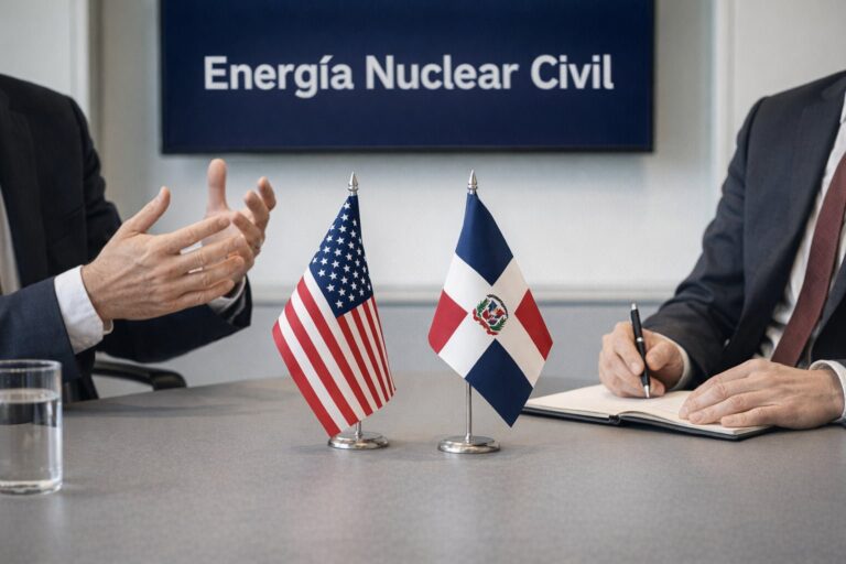 Firma del Memorando de Entendimiento sobre Cooperación Nuclear Civil entre Estados Unidos y República Dominicana