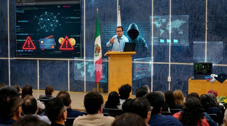 Conferencia sobre crimen organizado e inteligencia artificial en la UAEH