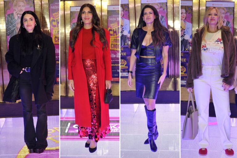 Famosos en el estreno de Charlie y la fábrica de chocolate en el Gran Rex