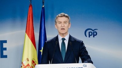 Fotografía del actor Luis Lorenzo durante el juicio en la Audiencia Provincial de Madrid