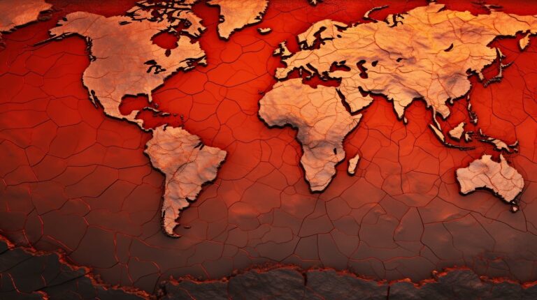 Gráfico que muestra el impacto del cambio climático en la salud humana