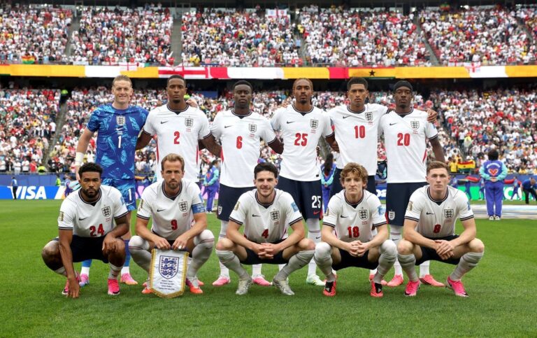 Partido entre Inglaterra y Ghana en el Boston Stadium por el Mundial 2026