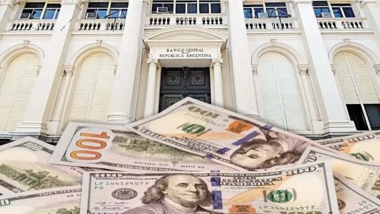 Gráfico de la cotización del dólar en Argentina