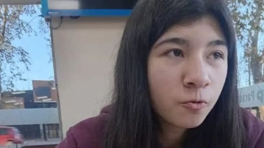 Fotografía de Luciana Alarcón, adolescente de 15 años encontrada con vida en Córdoba