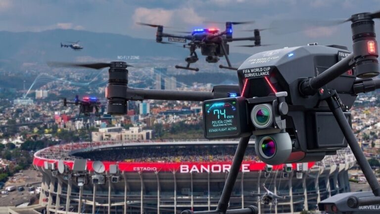 Dron no autorizado neutralizado por fuerzas de seguridad en México durante el Mundial 2026