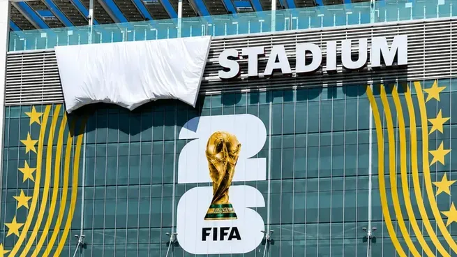 Estadio SoFi en Inglewood, California, rebautizado como Los Angeles Stadium para el Mundial 2026