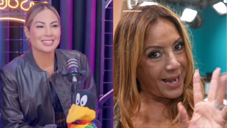 Pamela López durante entrevista en Show.pe
