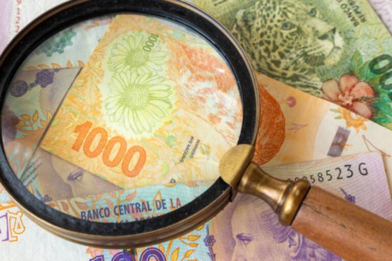 Gráfico con tasas de interés de plazos fijos en pesos a 30 días de bancos argentinos