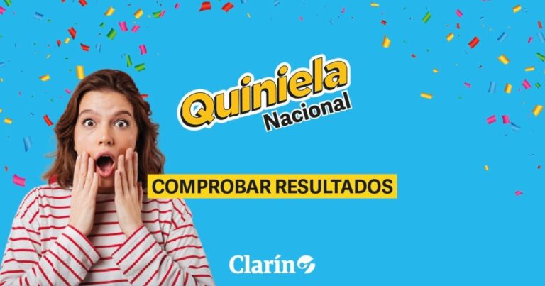 Resultados del sorteo Nocturna de la Quiniela Nacional del jueves 04 de junio