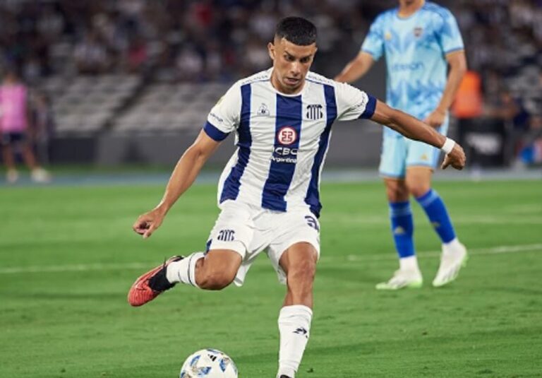 Ulises Ortegoza, mediocampista de Talleres de Córdoba
