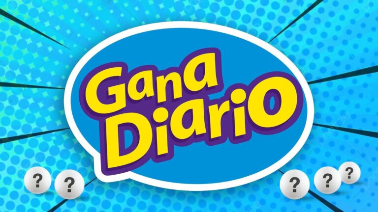 Boleto de Gana Diario con los números ganadores del sorteo 4601