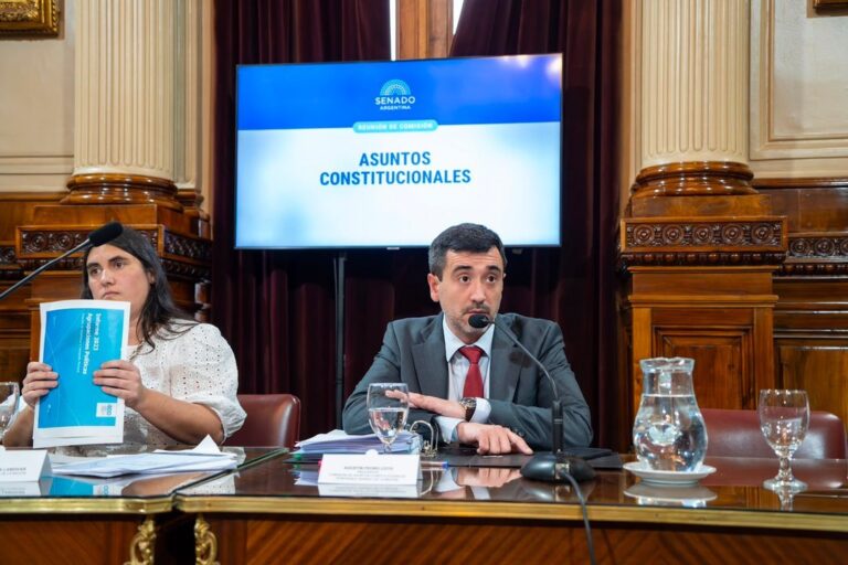 Sesión del Senado argentino