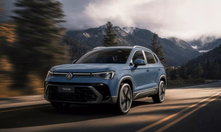 Volkswagen Taos Highline 2025 vista frontal