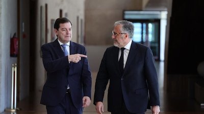 Fachada de la sede de la Fiscalía General del Estado en Madrid