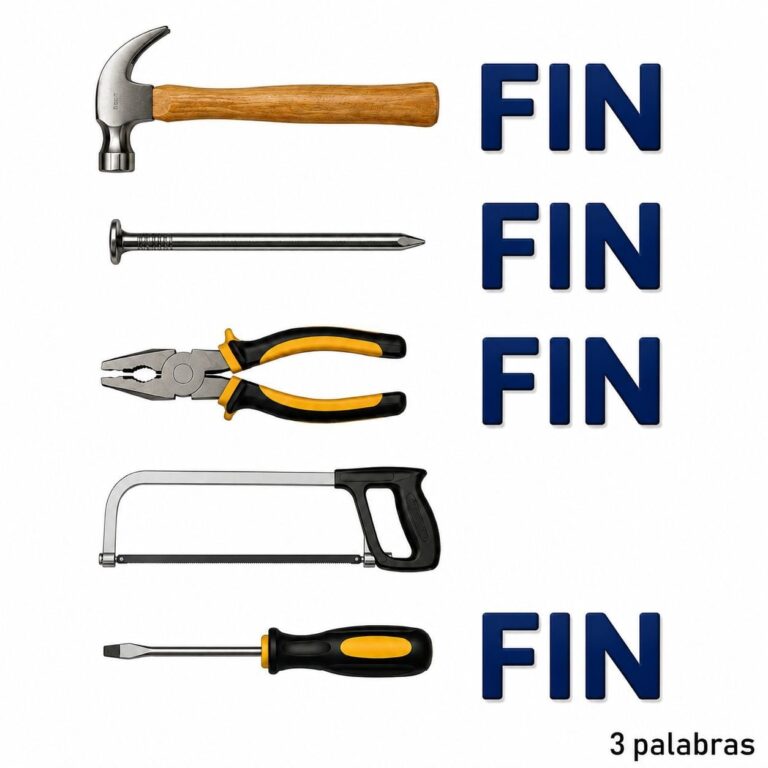 Rebús con elementos visuales que representan una palabra o frase