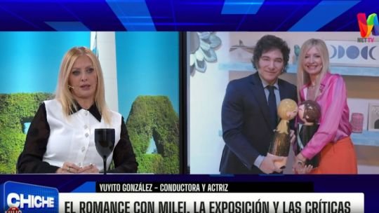 Amalia 'Yuyito' González durante la entrevista con Chiche Gelblung
