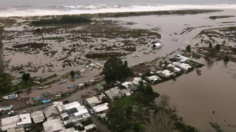 Imagen de daños por temporal en Chile