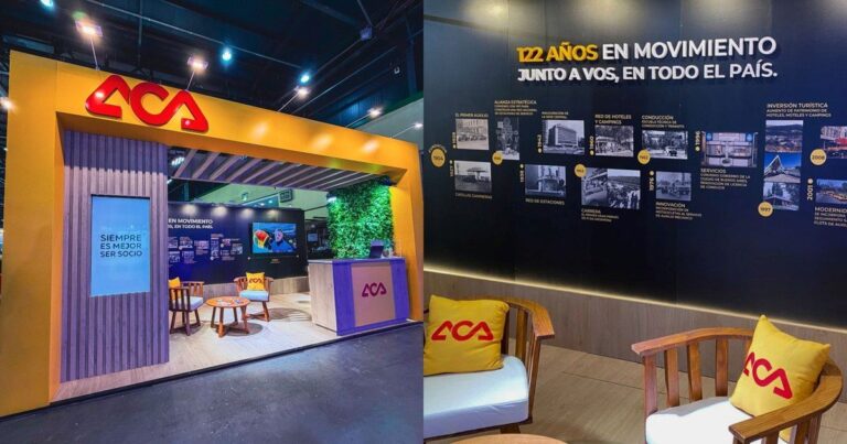 Stand del Automóvil Club Argentino en la Expo Rural 2026