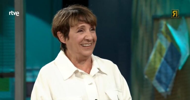 Blanca Portillo durante su entrevista en el programa La Revuelta