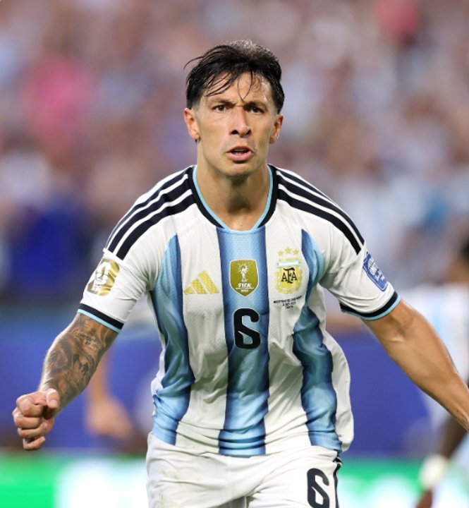Lisandro Martínez, autor del segundo gol argentino