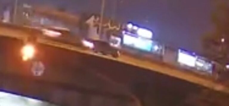 Imagen ilustrativa del choque en la autopista Panamericana