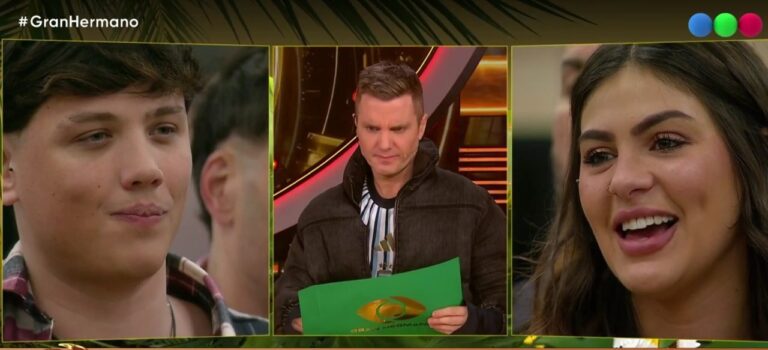 Leandro Nigro durante la gala de eliminación de Gran Hermano