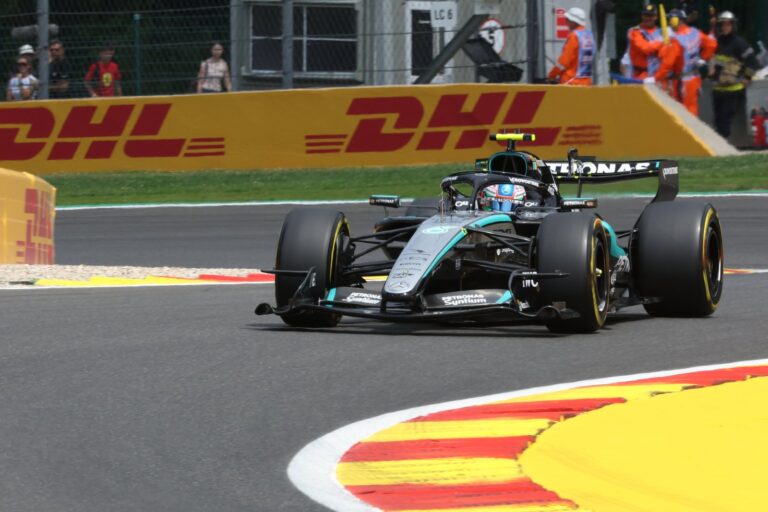 Circuito de Spa-Francorchamps durante el Gran Premio de Bélgica de Fórmula 1
