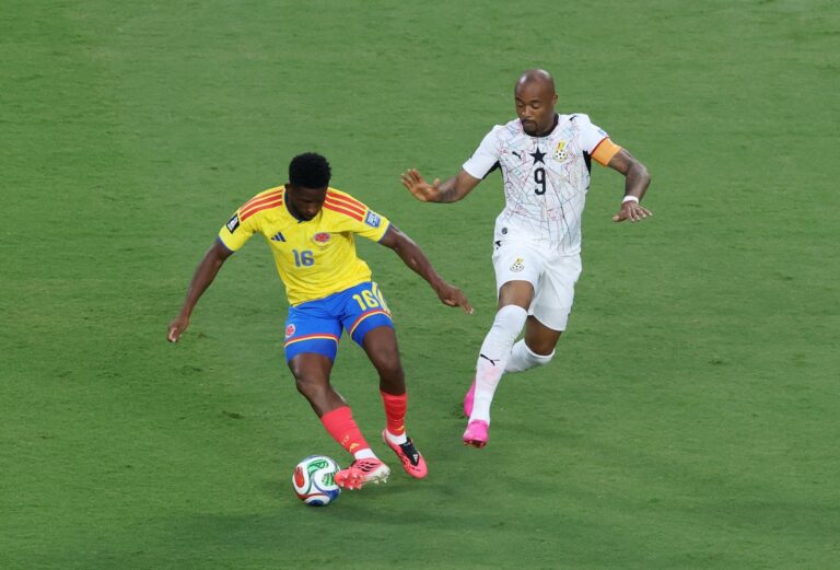 Jefferson Lerma durante una entrevista con ESPN