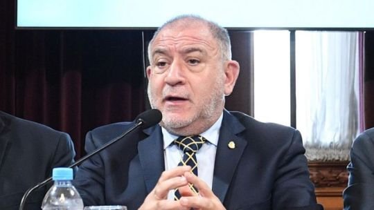 Senador Luis Juez en el Congreso