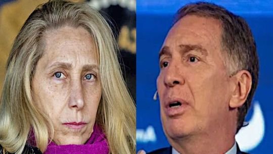 Karina Milei y Diego Santilli en una reunión política