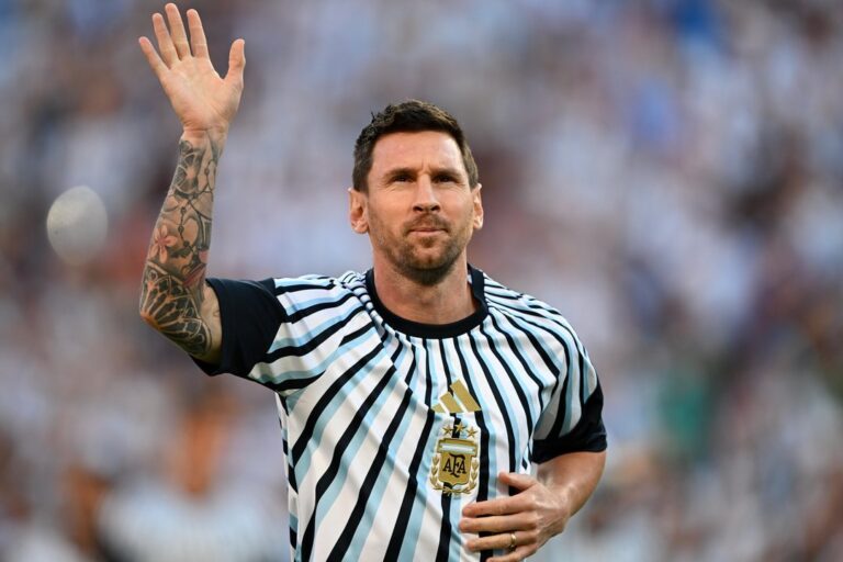 El futbolista Lionel Messi