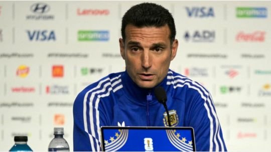 Lionel Scaloni en conferencia de prensa previa a la final del Mundial 2026
