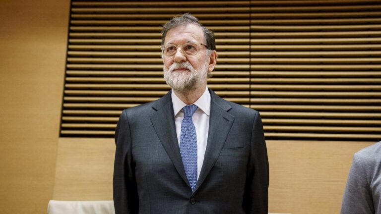 Mariano Rajoy en una conferencia