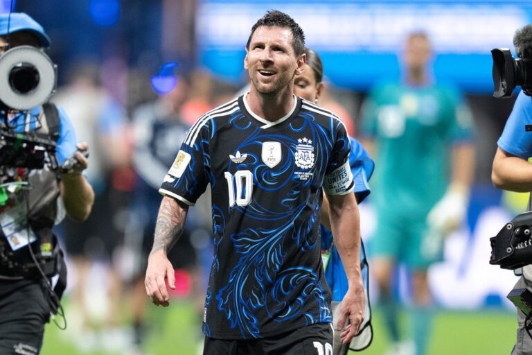 Lionel Messi junto a la delegación argentina en la antesala de la final del Mundial 2026