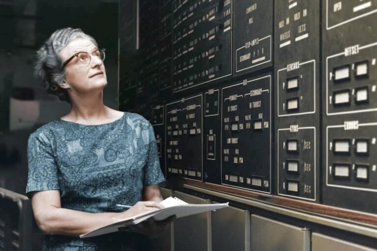 Retrato de Nancy Grace Roman, astrónoma de la NASA