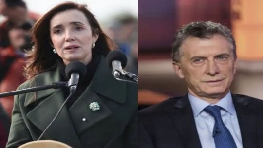 Javier Milei y Victoria Villarruel en un acto oficial