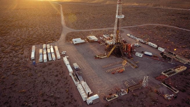 Planta de YPF en Vaca Muerta